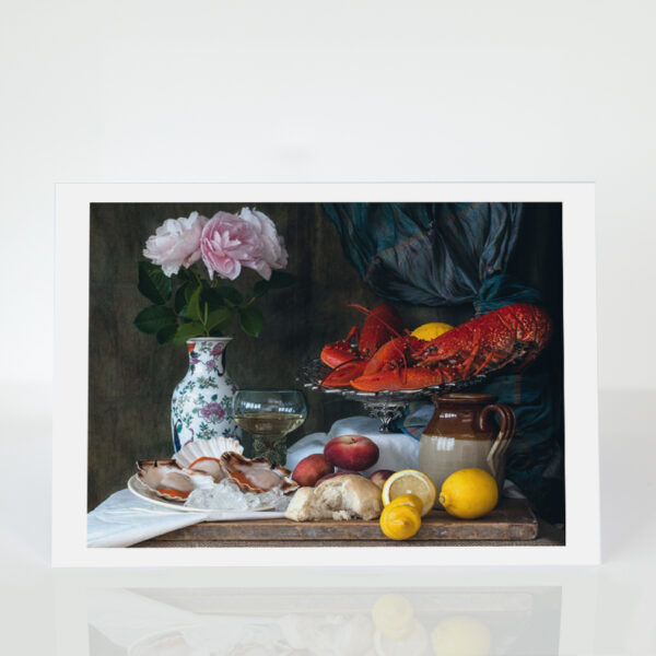 Still Life with Lobsters and Scallops card
