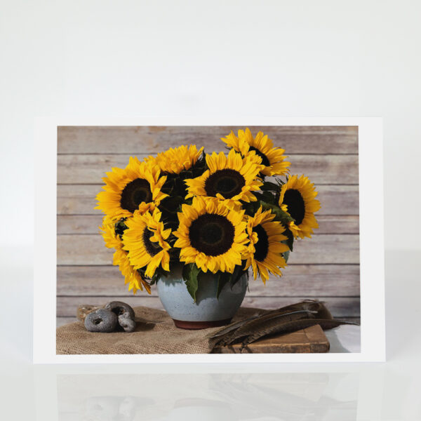 Still Life with Sunflowers card