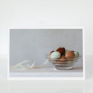 Bowl of eggs card