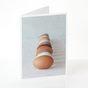 Eggsistential greet card