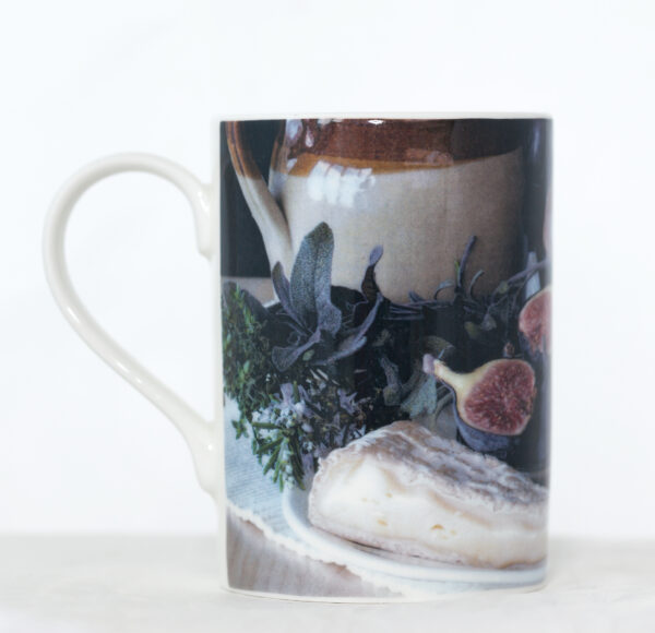 Fig still life mug handle left