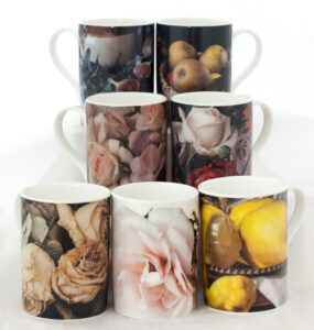 seven mugs